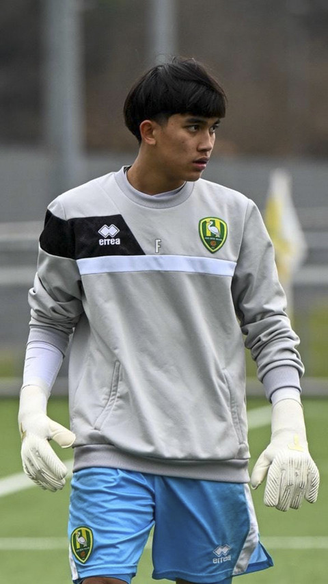 Ferran Alinegara, Kiper Indonesia di ADO Den Haag U-15. Foto: Dok. Pribadi