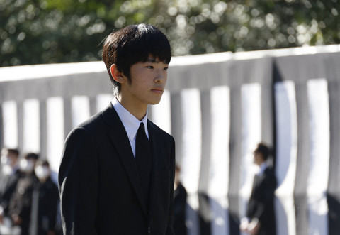 Pangeran Jepang Hisahito. Foto: FRANCK ROBICHON / POOL / AFP