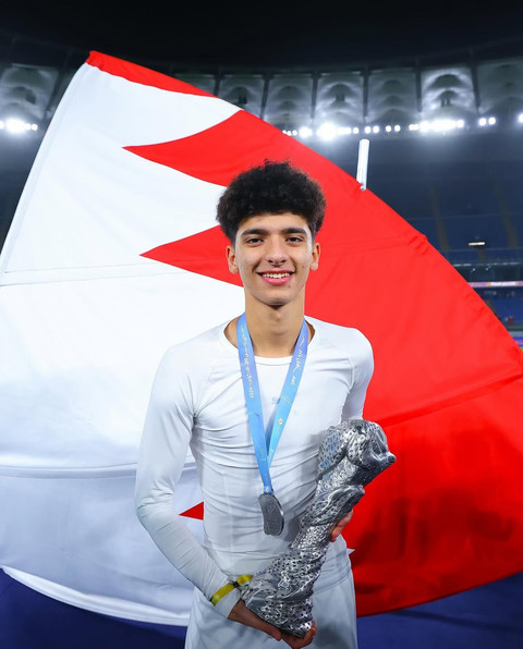 Sayed Al-Wadaei, pemain Timnas Bahrain Foto: Instagaram @bahrainfa