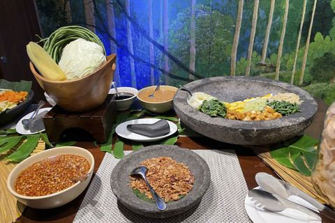 Menu Gado-gado di acara Buka Bersama Grand Hyatt Jakarta. Foto: Salsha Okta Fairuz/kumparan