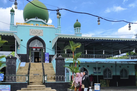 Suasana di Masjid Agung Syuhada Yogyakarta, Jumat (7/3/2025). Foto: Arfiansyah Panji Purnandaru/kumparan