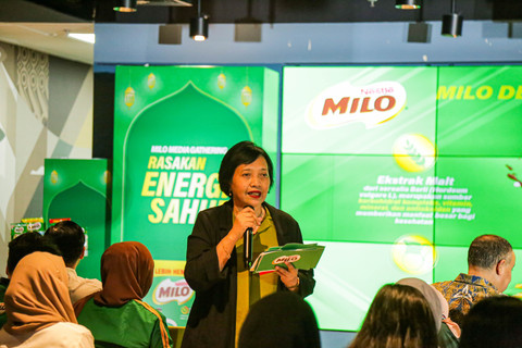 Dokter Ahli Gizi Dr. dr. Lucy Widasari, M.Si. Foto: MILO