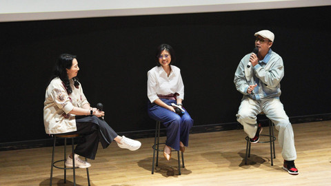 Konferensi pers kampanye OCBC #BaiknyaBarengBareng 