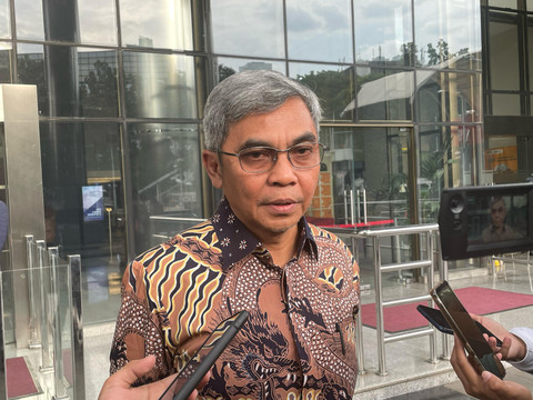 Ketua KPK Setyo Budiyanto, saat diwawancarai wartawan di Gedung Merah Putih KPK, Jakarta, Jumat (7/3/2025). Foto: Fadhil Pramudya/kumparan