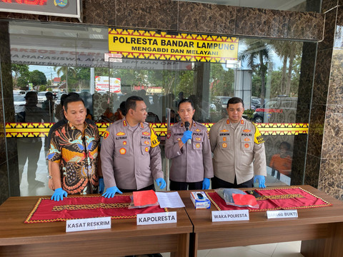 Kapolsek Tanjung Karang Timur, Kompol Kurmen Rubiyanto. | Foto: Sinta Yuliana/Lampung Geh