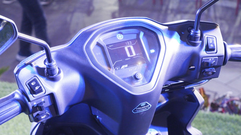 Peluncuran motor skutik Yamaha Gear Ultima 125 Hybrid di Bandung, Jawa Barat, Jumat (7/3/2025). Foto: Sena Pratama/kumparan