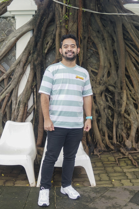 Sutradara film Jumbo Ryan Adriandhy aat berkunjung ke kumparan. Foto: Dicky Adam Sidiq/kumparan