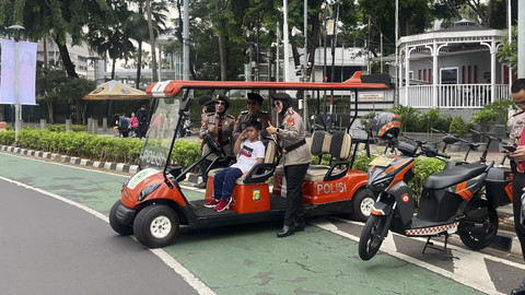 Suasana CFD Jakarta sepi pengunjung saat bulan puasa, Minggu (9/3/2025). Foto: Haya Syahira/kumparan