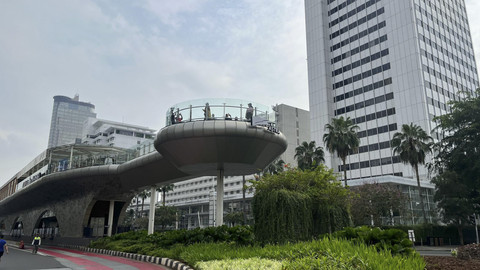 Suasana CFD Jakarta sepi pengunjung saat bulan puasa, Minggu (9/3/2025). Foto: Haya Syahira/kumparan
