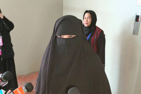Artis sekaligus pendakwah Peggy Melati Sukma saat ditemui di Kawasan Kuningan, Jakarta Selatan.   Foto: Aprilandika Pratama/kumparan