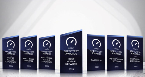 Telkomsel meraih tujuh penghargaan bergengsi dalam Ookla Speedtest Awards periode Q3-Q4 2024. Foto: Dok. Telkomsel