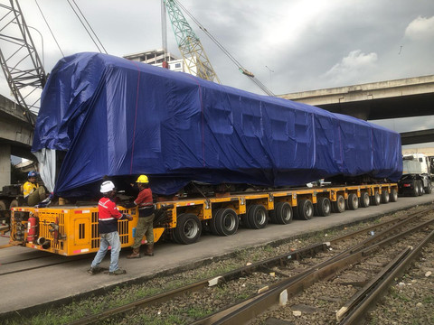 22 Kereta Api dikirim dari Jakarta menuju Pulau Sumatera, Selasa (11/3/2025).  Foto:  Dok: KAI