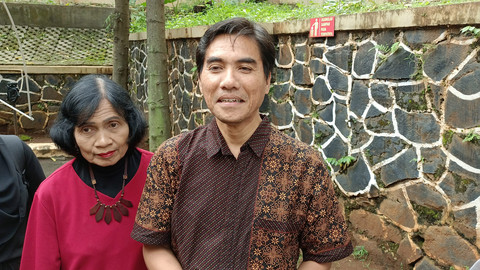 Kuasa Hukum Paula Verhoeven, Alvon Kurnia Palma di Pengadilan Agama Jakarta Selatan, Rabu (12/3). Foto: Aprilandika Pratama/kumparan