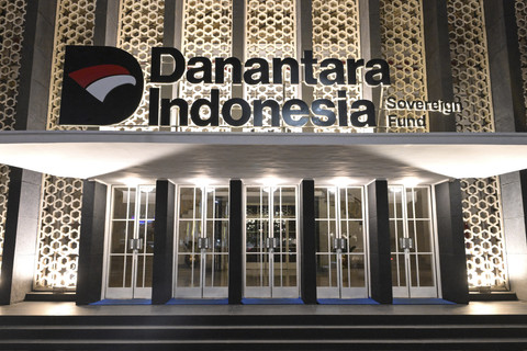 Ilustrasi Danantara. Foto: Bay Ismoyo/AFP