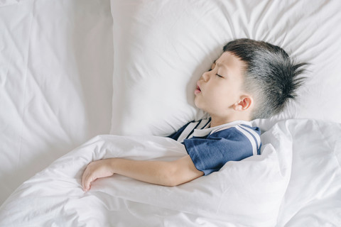 Ilustrasi Anak Tidur Mendengkur. Foto: Shutterstock
