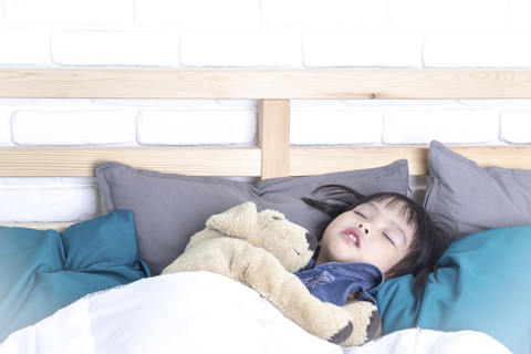 Ilustrasi Anak Tidur Mendengkur. Foto: Shutterstock
