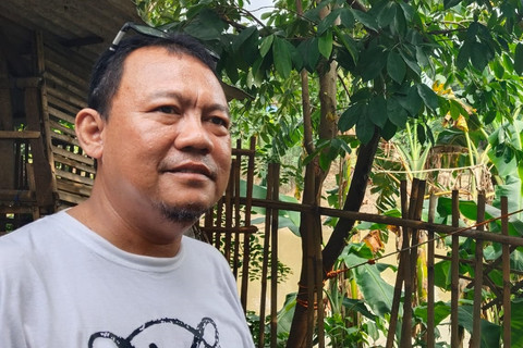 Ketua RT di Kelurahan Nagasari, Kecamatan Karawang Barat, Heri. Foto: kumparan