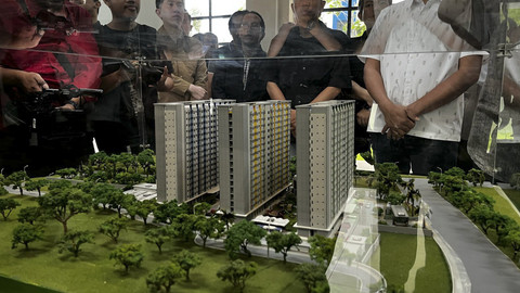 Gedung Rusun Jagakarsa, Jakarta Selatan, Sabtu (15/3/2025).  Foto: Rayyan Farhansyah/kumparan