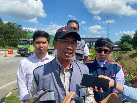 Direktur PT Bakauheni Terbanggi Besar (BTB) Toll Road, I Wayan Mandia. | Foto: Sinta Yuliana/Lampung Geh