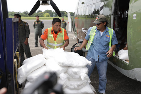 BPBD bersama dengan BMKG, TNI AU, dan PT Rekayasa Atmosphere Indonesia (RAI) melakukan Operasi Modifikasi Cuaca (OMC) di Jakarta pada Minggu (16/3/2025). Foto: BPBD DKI Jakarta