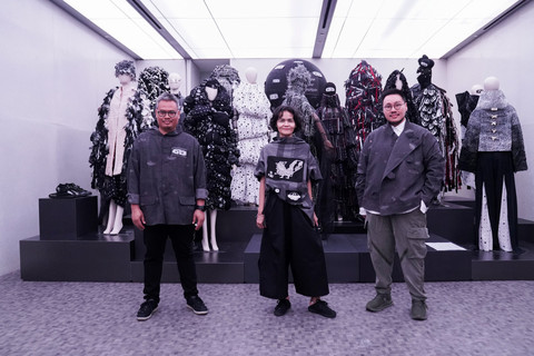 (Kiri-Kanan) Eko Nugroho, Chitra Subyakto, dan Felix Tjahyadi. Foto: Sejauh Mata Memandang
