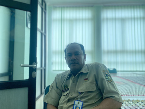 Kepala Bidang Pengelolaan Persampahan Dinas Lingkungan Hidup Kota Yogyakarta, Ahmad Haryoko. Foto: Resti Damayanti/Pandangan Jogja