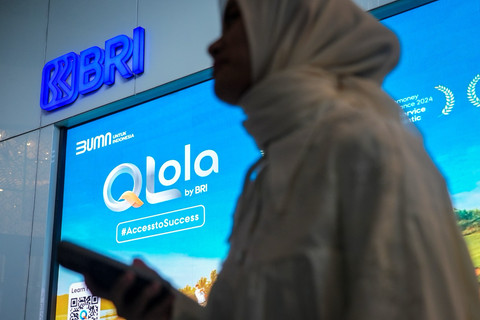 Layanan perbankan digital QLola by BRI. Foto: Dok. BRI