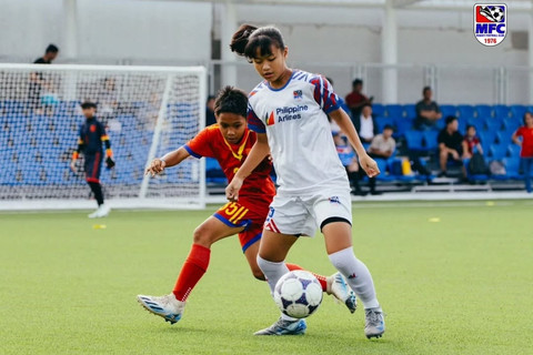 Nafeeza Ayasha, pemain asal Bandung di Makati FC, Filipina. Foto: Makati FC