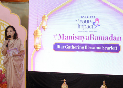 Media Iftar Scarlett di Al Jazeerah Lounge Cikini, Jakarta Pusat, Jumat (7/3/2025). Foto: Scarlett