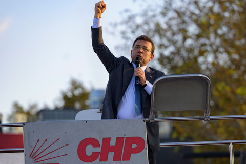 Wali Kota Istanbul Ekrem Imamoglu. Foto: Yasin AKGUL / AFP