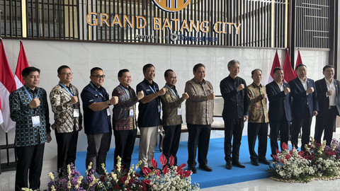 Penandatanganan Memorandum of Understanding (MoU) KEK Industropolis Batang dengan China State Construction Engineering Corporation (CSCEC) membangun Two Countries Twin Park (TCTP) antara Indonesia dan China, Kamis (20/3/2025). Foto: Fariza Rizky Ananda/kumparan