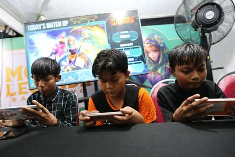 Lomba Mobile Legends turut dihadirkan dalam gelaran Ramadan Vaganza. Foto: Diskominfo Surabaya 