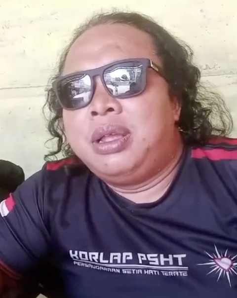 Tangkapan layar saat Suhada meminta maaf. Dok: Ist.