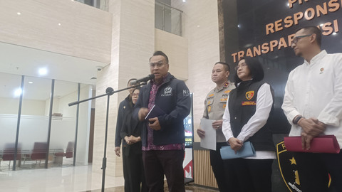 Kabag Jatinter Polri, Kombes Pol Ricky Purnama saat dijumpai di Mabes Polri, Jumat (21/3/2025).  Foto: Thomas Bosco/kumparan