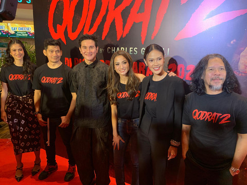 Konfrensi press para pemain Qodrat 2. Foto: Vincentius Mario/kumparan