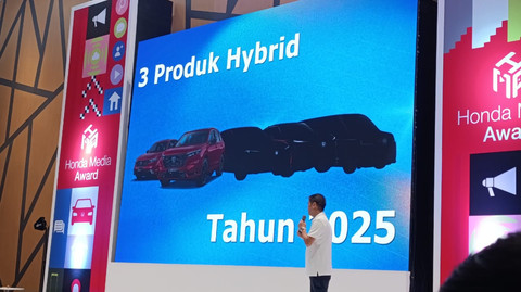 Siluet mobil baru yang akan diluncurkan Honda tahun 2025. Foto: Fitra Andrianto/kumparan
