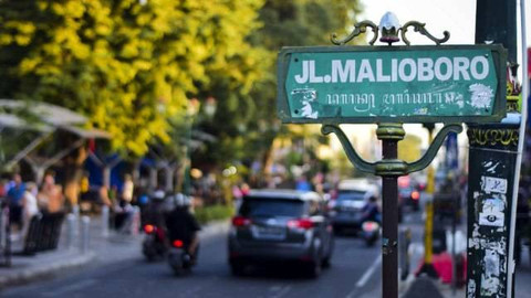 Ilustrasi lalu lintas di Jalan Malioboro Yogyakarta. Foto: Shutterstock