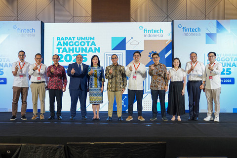 Asosiasi Fintech Indonesia (AFTECH) dalam menggelar RUA 2025 di Hotel Artotel Mangkuluhur, Jakarta, Jumat (21/03). Foto: Dok. Istimewa