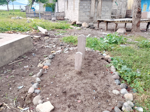 Makam korban kasus pencabulan polisi. dok Istimewa