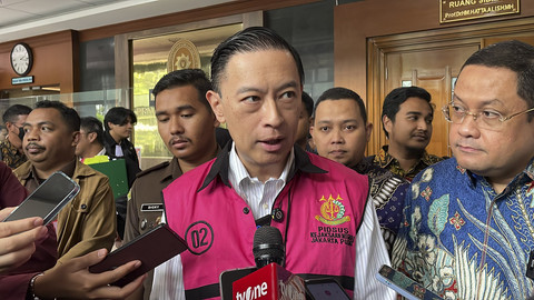 Eks Menteri Perdagangan Thomas Trikasih Lembong atau Tom Lembong, usai sidang lanjutan pemeriksaan saksi kasus dugaan korupsi importasi gula, di Pengadilan Tipikor Jakarta, Senin (24/3/2025). Foto: Fadhil Pramudya/kumparan