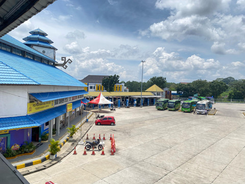 Terminal Rajabasa, Bandar Lampung. | Foto: Sinta Yuliana/Lampung Geh