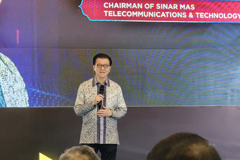 Chairman Sinar Mas Telecommunications & Technology, Franky O. Widjaya. Foto: Muhammad Fikrie/kumparan