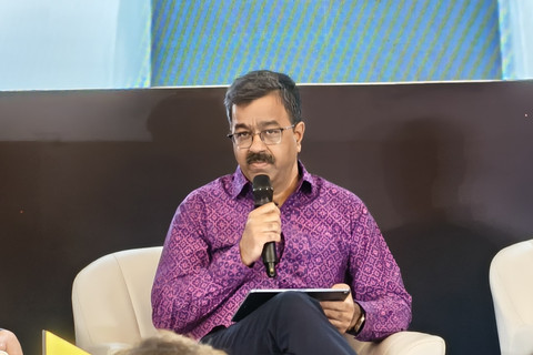 President Director & Chief Executive Officer XLSmart, Rajeev Sethi. Foto: Muhammad Fikrie/kumparan