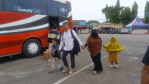 Suasana di Terminal Kampung Rambutan, Jakarta Timur, Rabu (26/3/2025). Foto: Thomas Bosco/kumparan