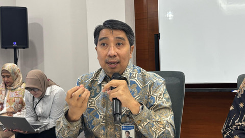 Kepala Departemen Kebijakan Makroprudensial Bank Indonesia Solikin M. Juhro dalam Taklimat Media, Rabu (26/3/2025). Foto: Ave Airiza/kumparan