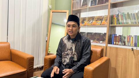 Imam Masjid Walidah Dahlan sekaligus koordinator iktikaf, Muhammad Zaid Adnan. Foto: Arif UT/Pandangan Jogja