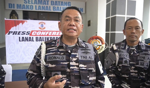 Komandan Detasemen Polisi Militer (Dan Denpom) Lanal Balikpapan, Mayor Laut (PM) Ronald Ganap. Foto: Istimewa