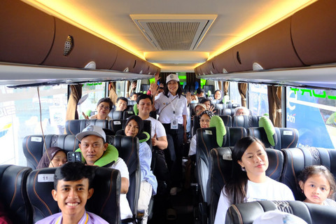 Mudik gratis Peruri. Foto: pERURI