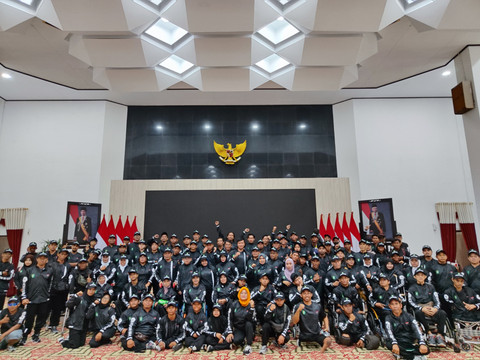 Atlet Kalbar berfoto bersama. Foto: Dok. Istimewa