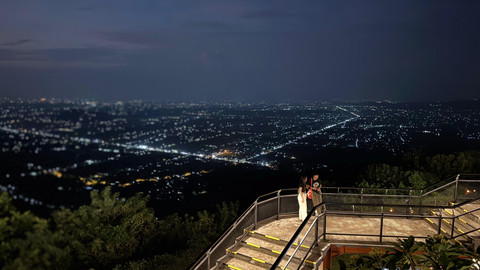 HeHa Sky View, destinasi wisata swafoto dan kuliner di Bukit Patuk, Gunungkidul. Foto: Mawar BS/Pandangan Jogja
